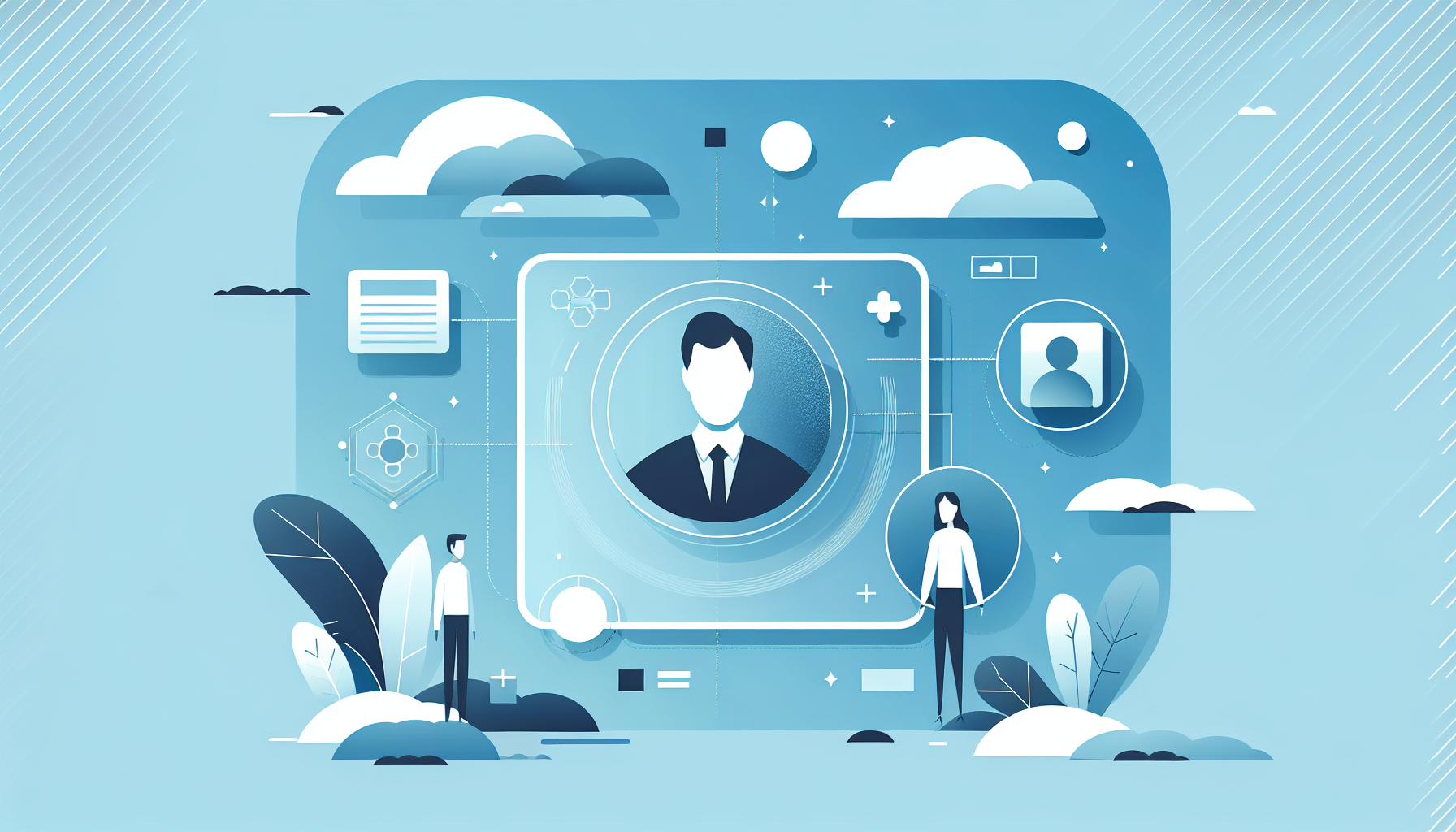 Иллюстрация к статье об оптимизации контента для разных AI-платформ