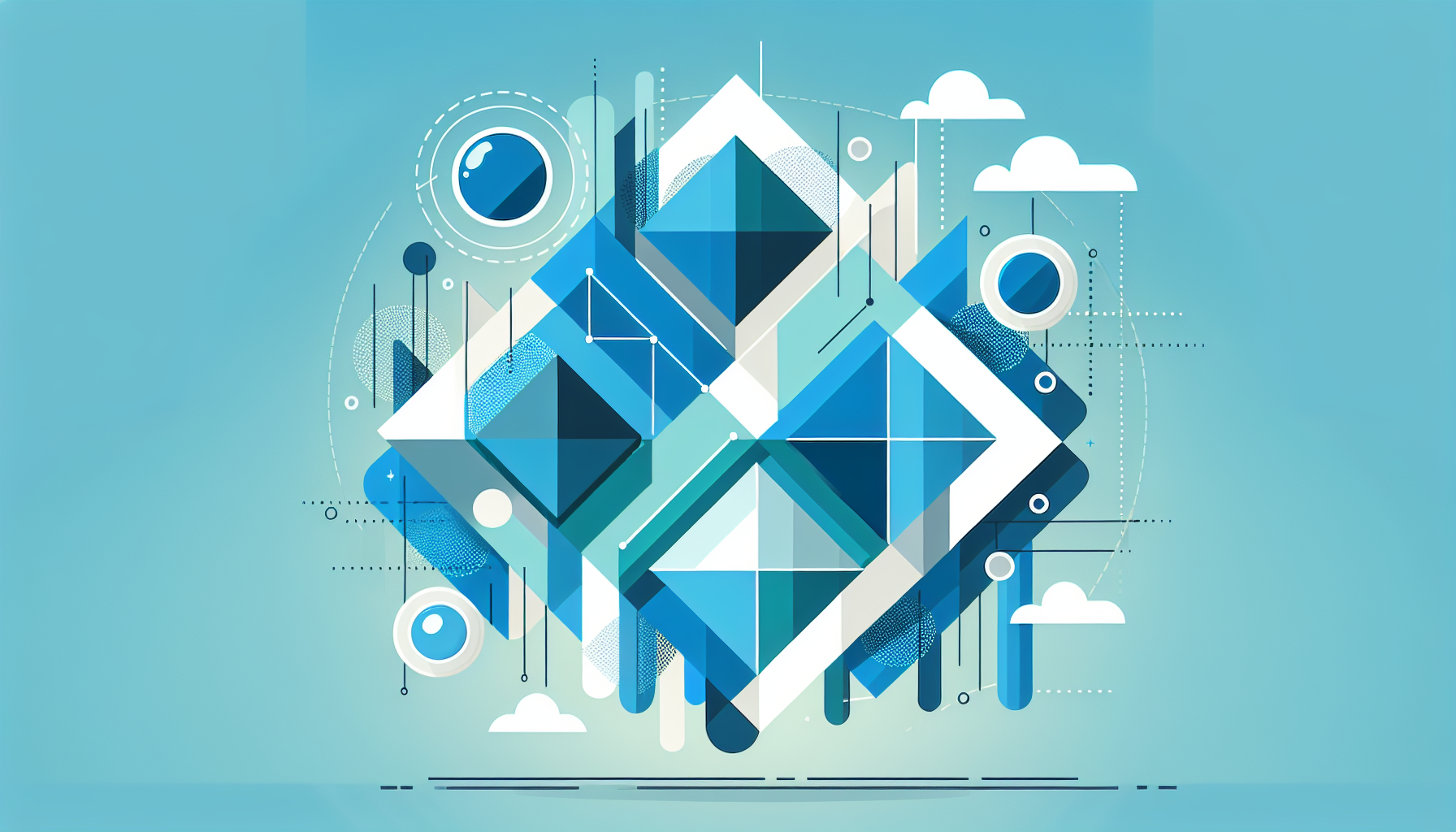 Illustration for context-aware AI search article