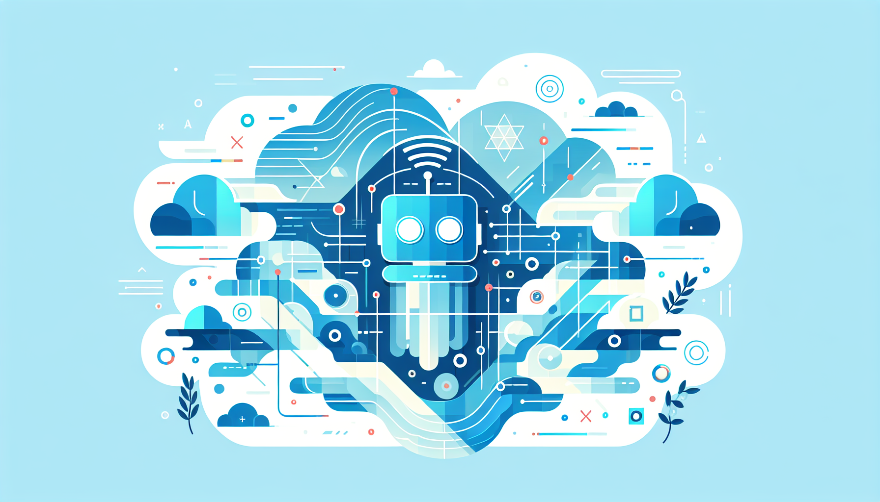 Иллюстрация к статье о E-E-A-T сигналах для AI