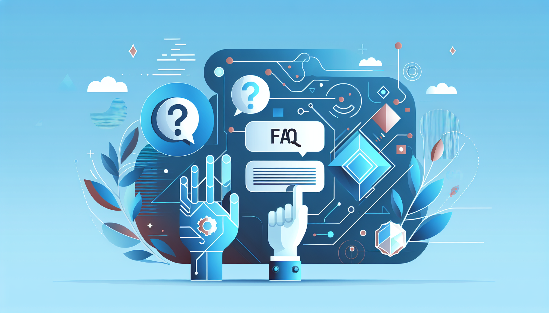 Иллюстрация к статье о FAQ schema для ИИ