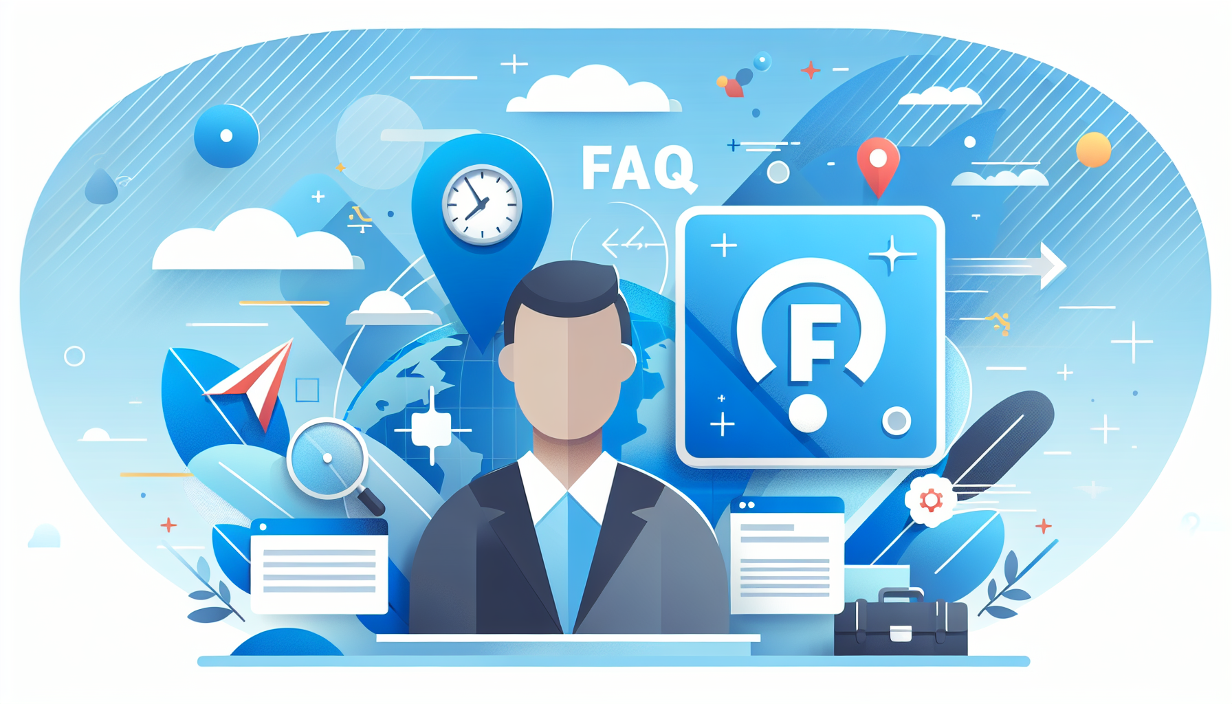 Иллюстрация к статье о FAQ Schema для локального бизнеса