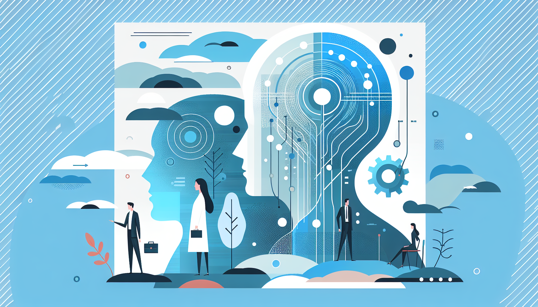 Иллюстрация к статье о мультимодальной AI стратегии