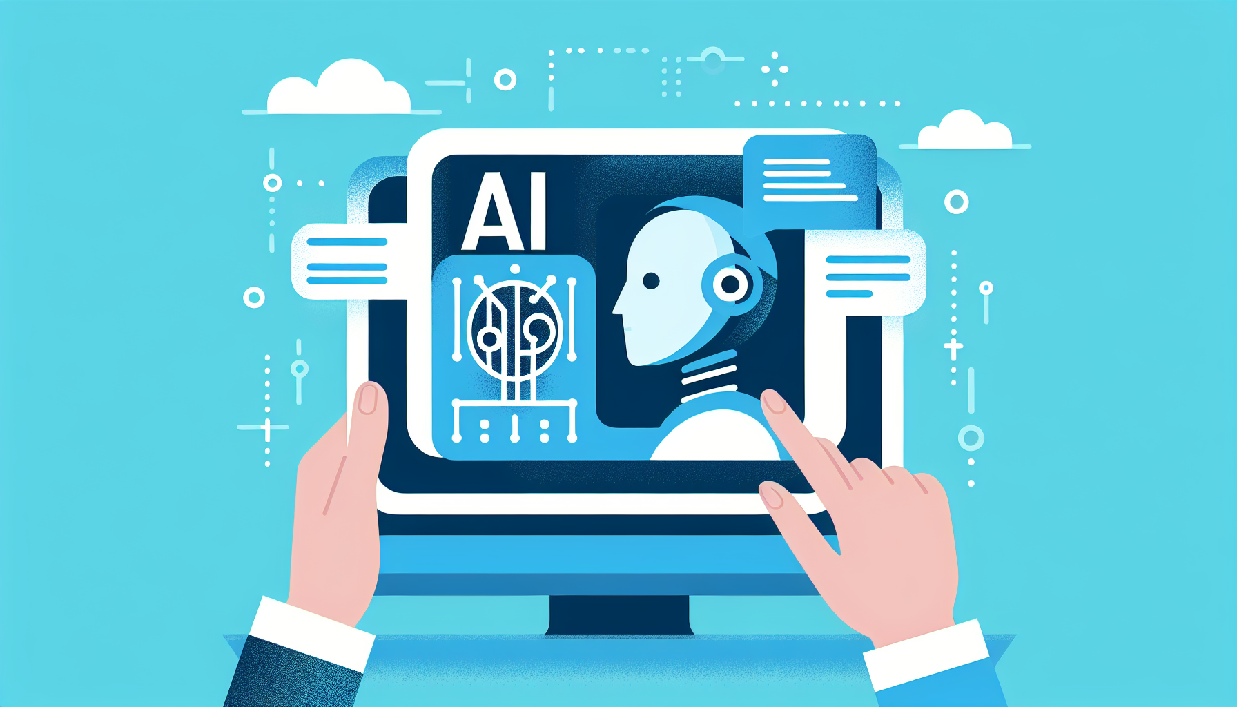 Иллюстрация к статье об ИИ транскрипции видео